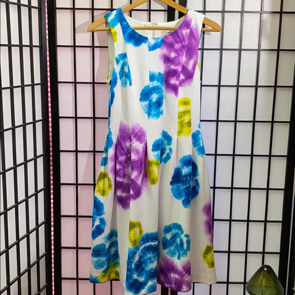 Calvin Klein Tie Dye Dress Size 4